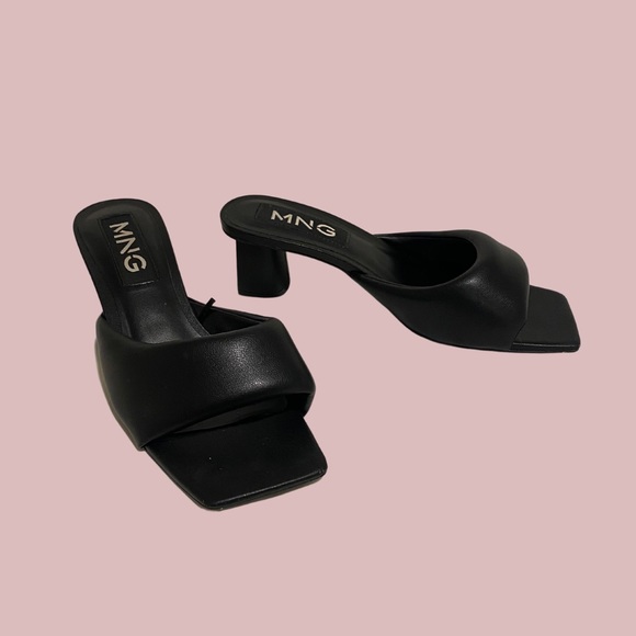 MNG square toe block heels • EU 37 - Picture 1 of 8
